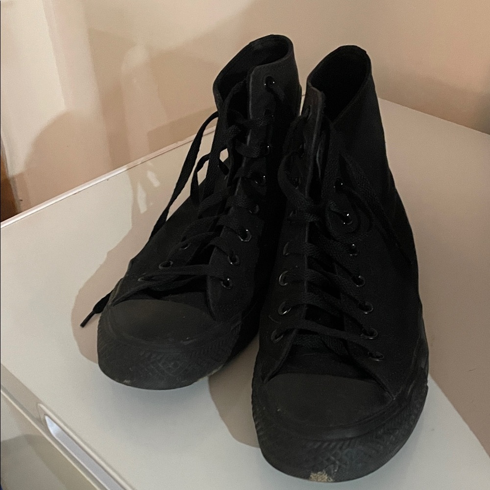 Converse Black High-Top Sneakers